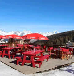 Terras van Le Petit Chaperon Rouge