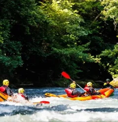 Canoraft dans les gorges