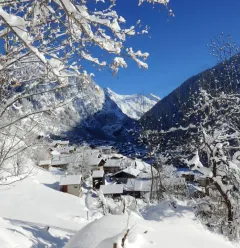 balade raquettes au Châtelard