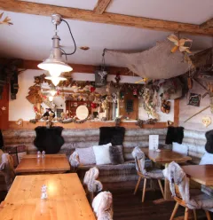 Interieur van restaurant le Farçon