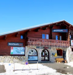 Boetiek Skimium gelegen bovenaan Plagne Villages