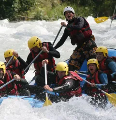 rafting sur l'Isère