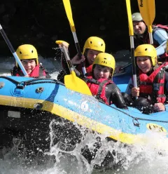 rafting famille