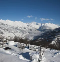 Camping caravaneige van Montchavin-la Plagne