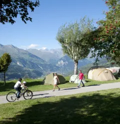 Camping caravaneige van Montchavin-la Plagne