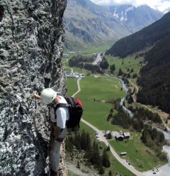 Ingelijst via ferrata