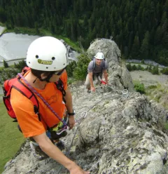 Ingelijst via ferrata