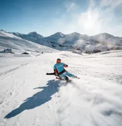 Balade en tandem ski