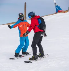 Snowboarden bij Oxygène
