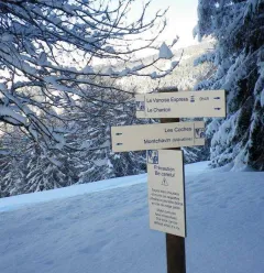 Traject met sneeuwschoenen "Vanoise Express / Chanton"