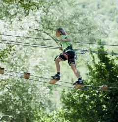 Parcours aventure - Natur'Accro Vallée de La Plagne