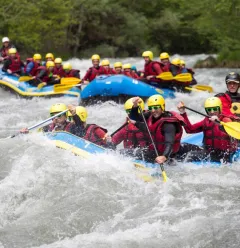 Rafting sur L'Isère