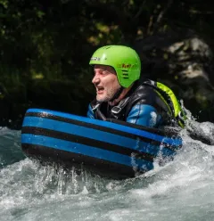 Hydrospeed sur l'Isère