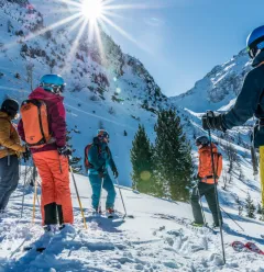 Off-piste tocht van Oxygène