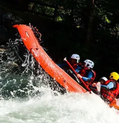 Rafting - Rêve d'eau - vallei van la Plagne