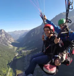 Paragliding met Aéroplagne