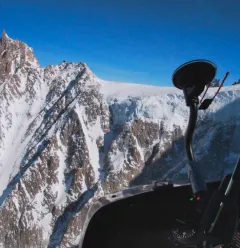 Baptême hélicoptère AIR La Plagne