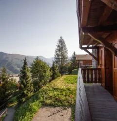 Uitzicht vanaf het balkon