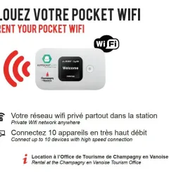 Hippocket Wifi - La Plagne Champagny-en-Vanoise