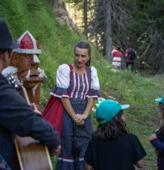 Verhalen vertellen in de Alpen