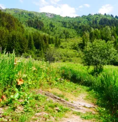 Plan des Gouilles hut via Enclos du Seil