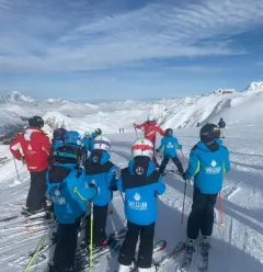 Skieur - groupe