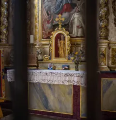Chapelle de Montgésin : vue retable