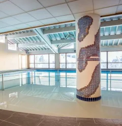 Zwembad met kikkerbad