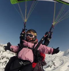 Vol parapente biplace AIR La Plagne