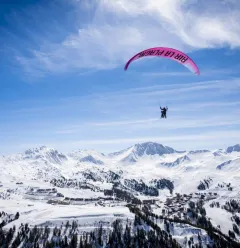 Vol parapente biplace AIR La Plagne