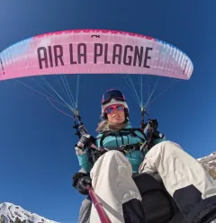 vol parapente biplace avec AIR La Plagne
