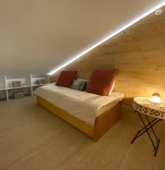 Slaapkamer 3 optie 1 bed