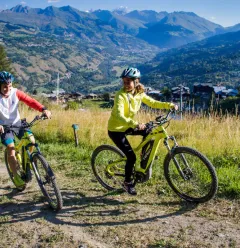 Circuit E-VTT (Mountainbike met elektrische ondersteuning) Les Frasses