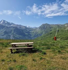 Picknickplaats bij Bijolin_Montchavin-les-Coches