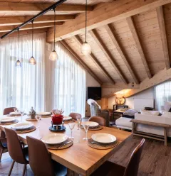 Chalet Martin - Appartement voor 8 personen_Plagne-Montalbert