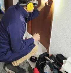 Ouverture de porte