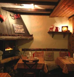 Gezellig hoekje, restaurant Chez Marie