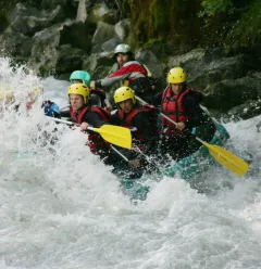 Rafting sur le Doron