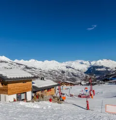 Ingang van Chalet Les Cavagnes