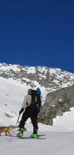 Toerskitocht met het Gidsenbureau van Plagne Montalbert