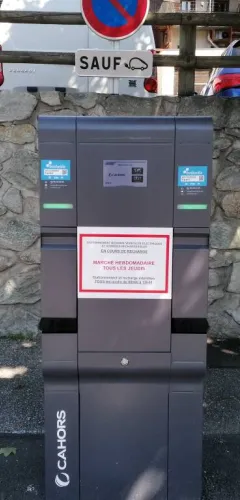 Laadstation voor elektrische voertuigen in Aime