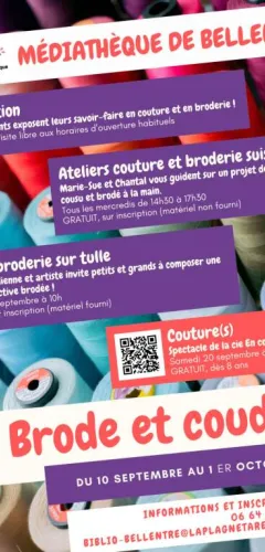 Brodécou! Tentoonstelling en delen van vaardigheden_La Plagne Tarentaise