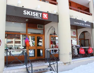 Voorgevel van Skiset le Cervin