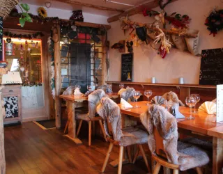 Eetzaal van restaurant le Farçon