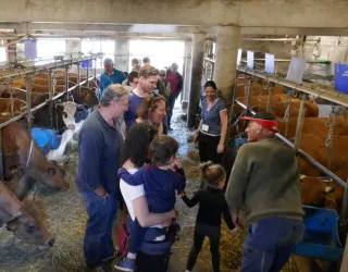 Bijeenkomst op de boerderij: rondleiding_Montchavin-les-Coches