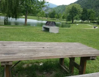 Picknickplaats bij Centron recreatiecentrum