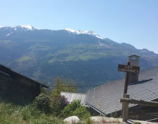 Pad van Grumailly, vallei van la Plagne