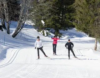 Langlaufpiste Les Mairiers