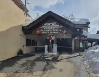 Belle Plagne Parkeergarage stroomopwaarts