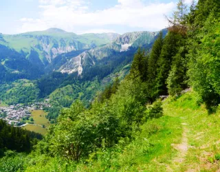 Plan des Gouilles hut via Enclos du Seil
